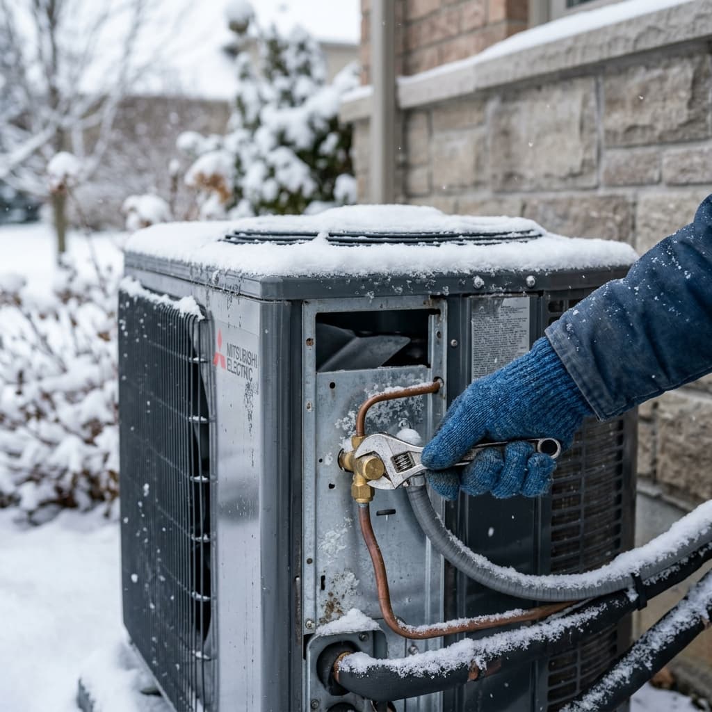 Ma Pompe à Chaleur s'est Arrêtée en Plein Hiver : Que Vérifier avant d'Appeler un Dépanneur ?